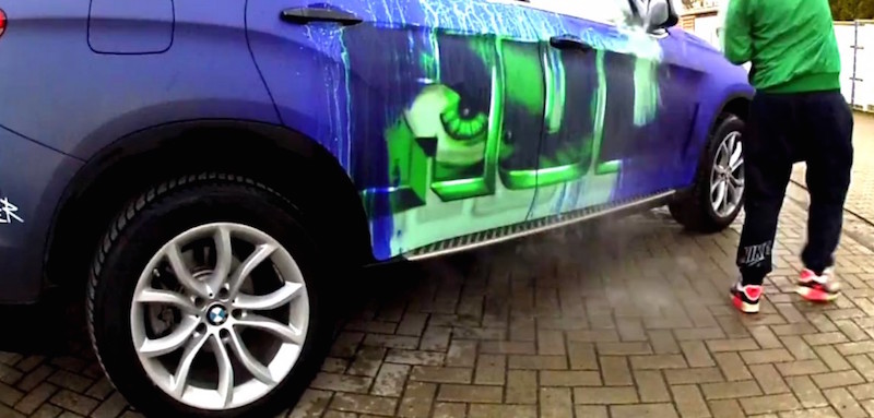 See This BMW X6 Hulk Out Before Your Eyes