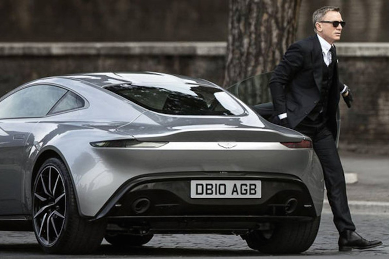 007 Rides an Aston Martin DB9 GT in Next Bond Flick