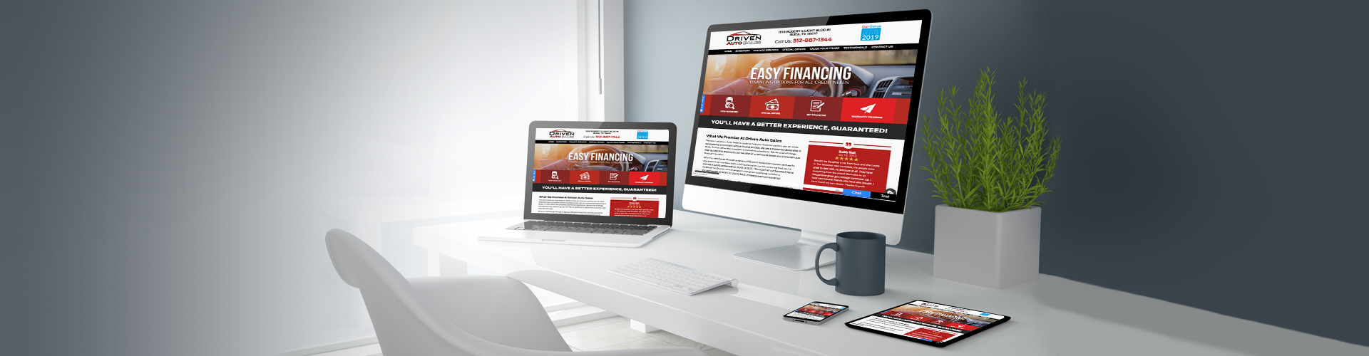 Dealer Websites Banner